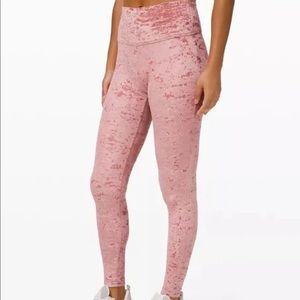 Lululemon special edition velvet leggings